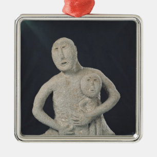Adorno Metálico Busto de una diosa de la madre