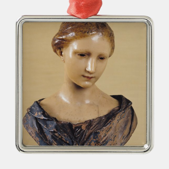 Adorno Metálico Busto de una mujer (Frente)