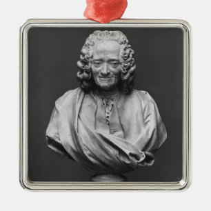 Adorno Metálico Busto de Voltaire
