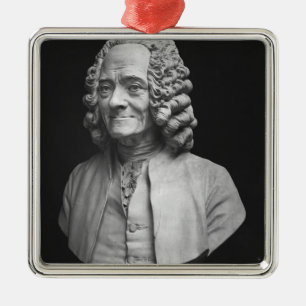 Adorno Metálico Busto de Voltaire