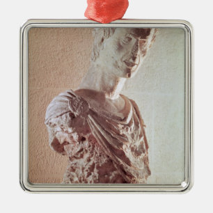 Adorno Metálico Busto del emperador Frederick II