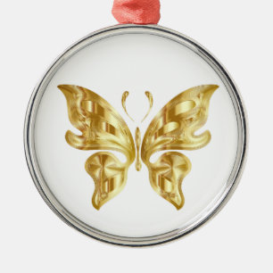 ADORNO METÁLICO BUTTERFLY DE GOLDEN