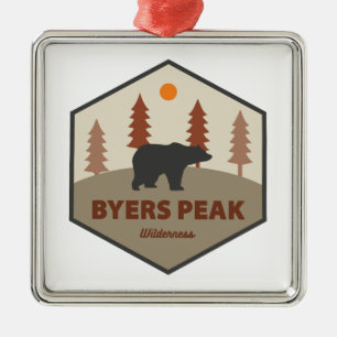 Adorno Metálico Byers Peak Wilderness Colorado Bear