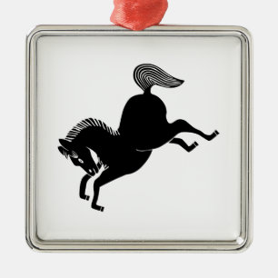 Adorno Metálico Caballo de carreras