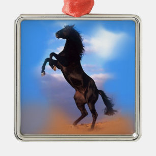 Adorno Metálico Caballo de cría