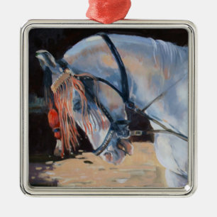 Adorno Metálico Caballo Rajasthán 2010 de Marwari