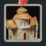 Adorno Metálico Cabaña Staffordshire, c.1860<br><div class="desc">Cabaña Staffordshire de la Escuela de Inglés,  c. 1860 situado en una colección privada. La casa de campo Staffordshire,  c. 1860 fue creado alrededor del siglo XIX.</div>