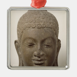 Adorno Metálico Cabeza de Buda, de la cuba Romlok