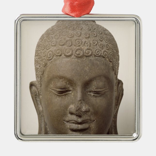 Adorno Metálico Cabeza de Buda, de la cuba Romlok (Frente)