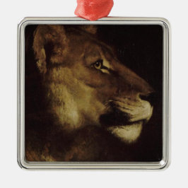 Adorno Metálico Cabeza de León (Animal salvaje)