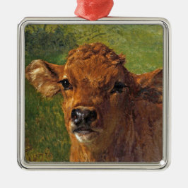 Adorno Metálico Cabeza de ternera (por Rosa Bonheur)