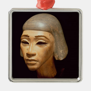 Adorno Metálico Cabeza de un arpista, de diga EL-Amarna,