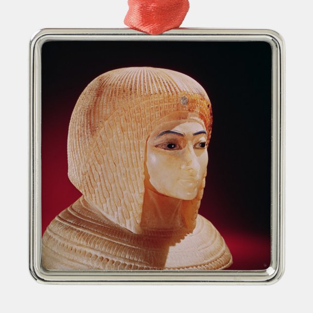 Adorno Metálico Cabeza de una mujer, creída ser princesa Kiya (Frente)