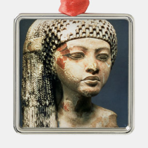 Adorno Metálico Cabeza de una princesa de la familia de Akhenaten,