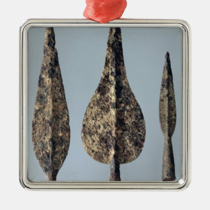 Adorno Metálico Cabezas de la lanza y de la jabalina, 475-300 A.C.
