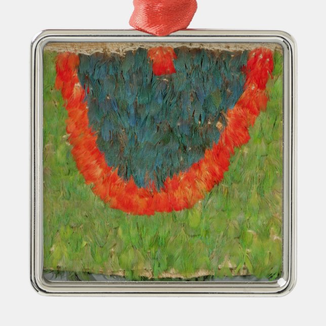 Adorno Metálico Cabo emplumado (Frente)