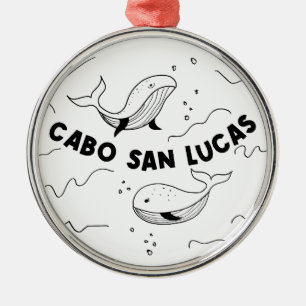 Adorno Metálico Cabo San Lucas México Ballenas