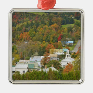 Adorno Metálico Cabot, Vermont en otoño. Reino del Noreste.