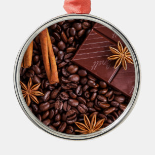 Adorno Metálico café