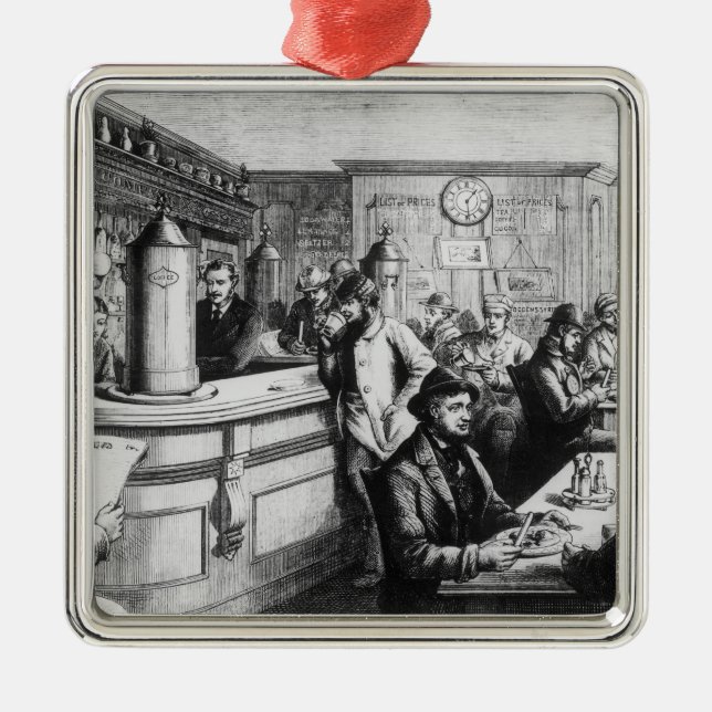 Adorno Metálico Café, Clerkenwell (Frente)