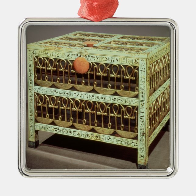 Adorno Metálico Caja del Hacienda de la tumba de (Frente)