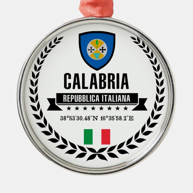 Adorno Metálico Calabria (Frente)