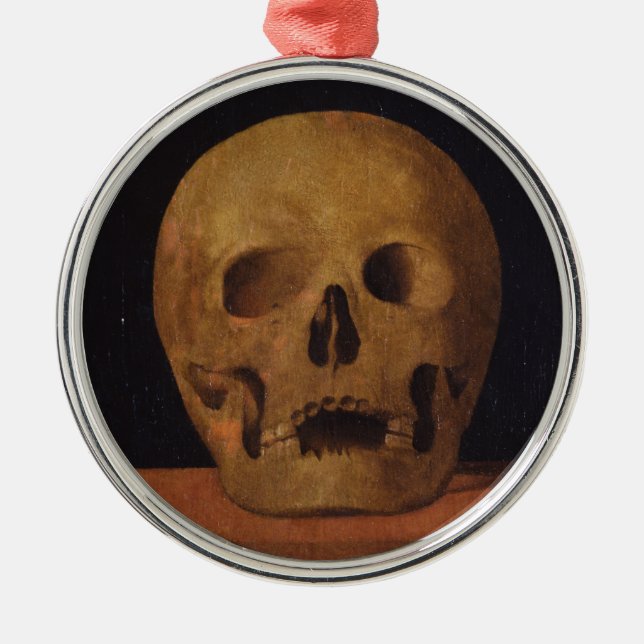 Adorno Metálico Calavera humana (por Mariotto Albertinelli) (Frente)