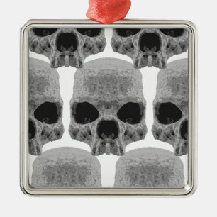 Adorno Metálico Calaveras de gótico