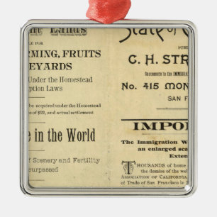 Adorno Metálico California 2