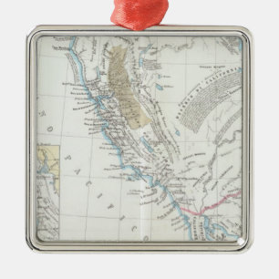 Adorno Metálico California Estados Unidos