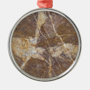 Adorno Metálico caligrafía sobre piedra