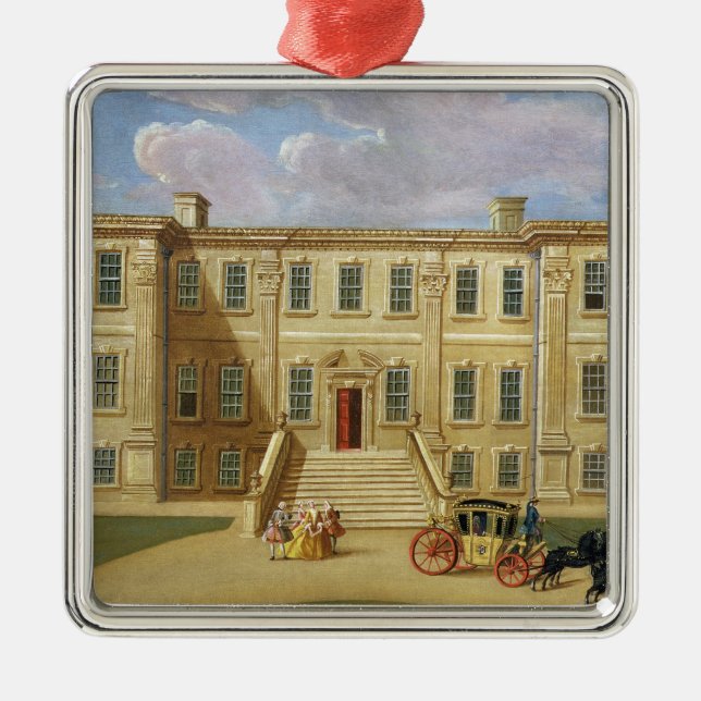 Adorno Metálico Calke Pasillo, Derbyshire, Seat de sir Henry Harp (Frente)