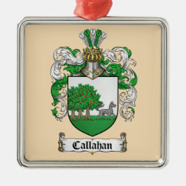 Adorno Metálico Callahan Coat of Arms Metal Ornament