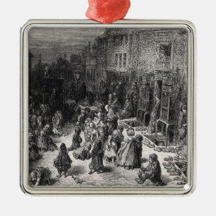 Adorno Metálico Calle de Dudley, siete diales