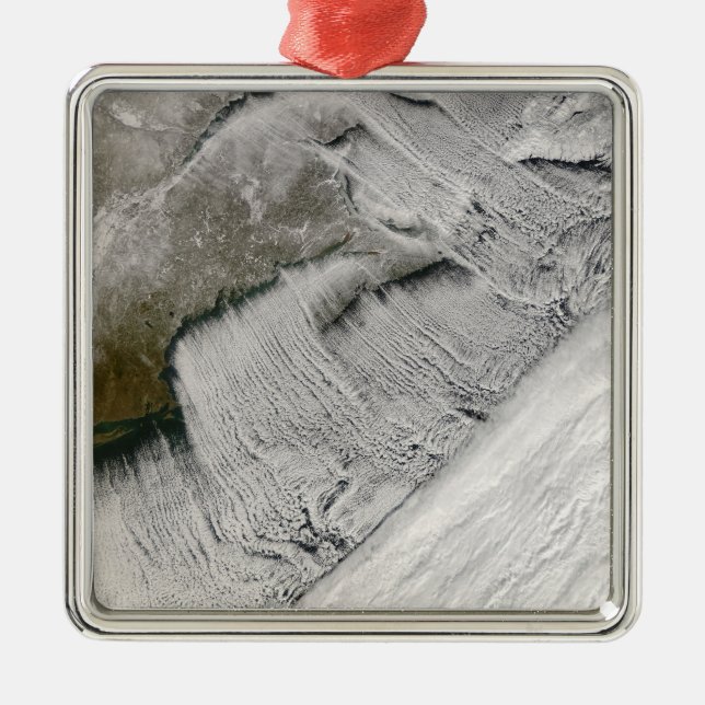 Adorno Metálico Calles nubladas frente a Nueva Inglaterra y las Ma (Frente)