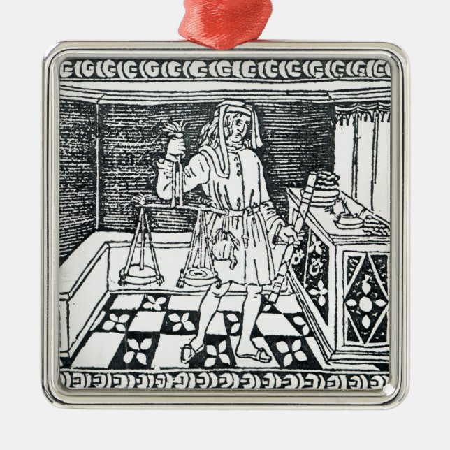 Adorno Metálico Cambiador de dinero (Frente)