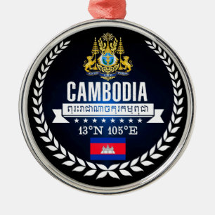 Adorno Metálico Camboya