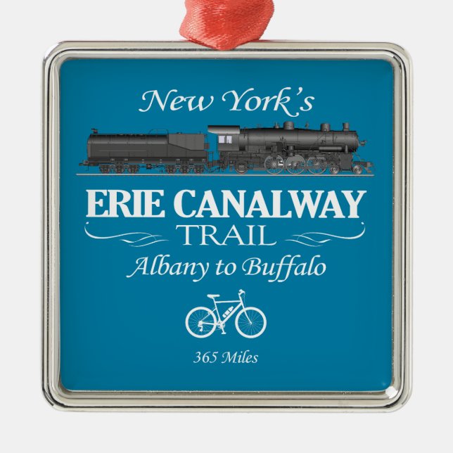 Adorno Metálico Camino de Erie Canalway (RT2) (Frente)