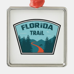 Adorno Metálico Camino de Florida