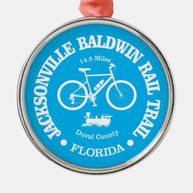 Adorno Metálico Camino de Jacksonville Baldwin (ciclismo) (Frente)