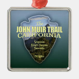 Adorno Metálico Camino de John Muir (punta de flecha)