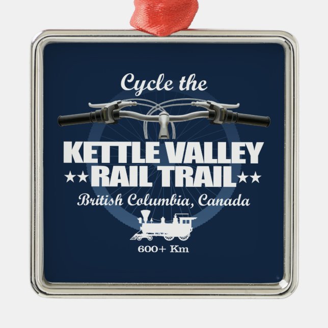 Adorno Metálico Camino de Kettle Valley (H2) (Frente)