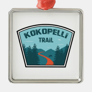 Adorno Metálico Camino de Kokopelli