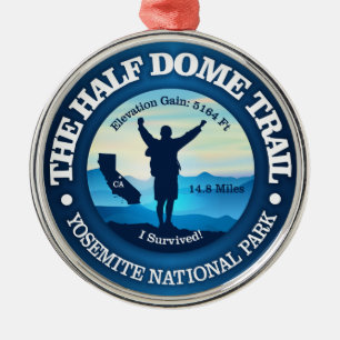 Adorno Metálico Camino de media doma (senderismo)