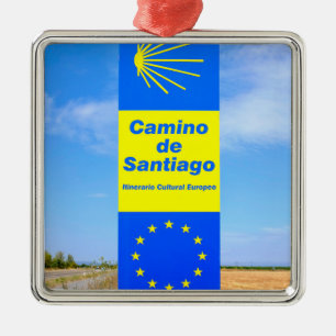 Adorno Metálico Camino de Santiago