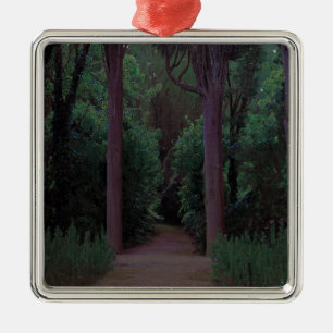 Adorno Metálico Camino en Parque (por Santiago Rusiñol)