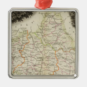Adorno Metálico Caminos, ciudades, ciudades