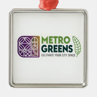 Adorno Metálico Camiseta de Agricultura Urbana Metro Greens | Jard
