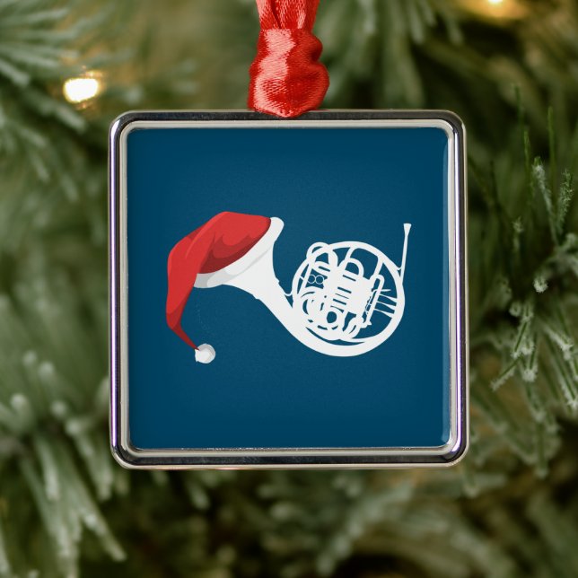 Adorno Metálico Camiseta del Cuerno Francés navidades - Cuerno de  (Árbol)