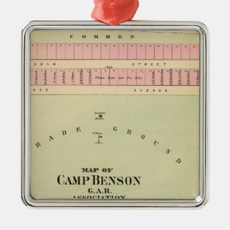 Adorno Metálico Camp Benson, Newport, Maine